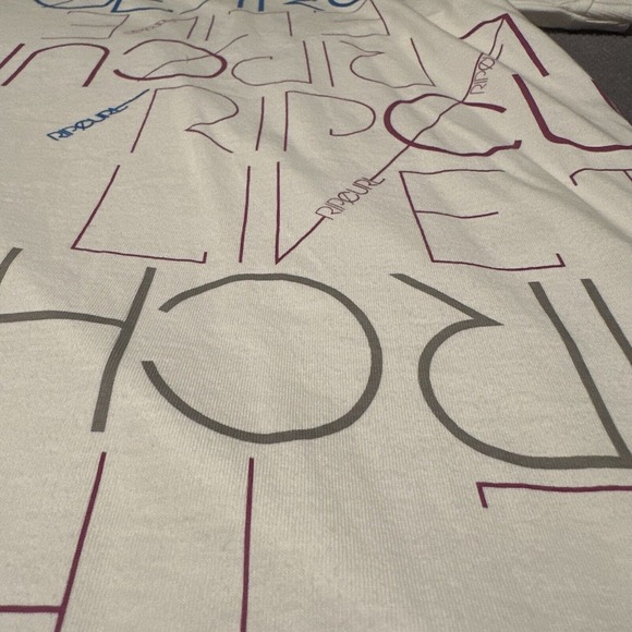 Rip Curl‎ Mens 2XL Shirt Waves Surf Hawaiian Short Sleeve Vacation - Picture 3 of 7